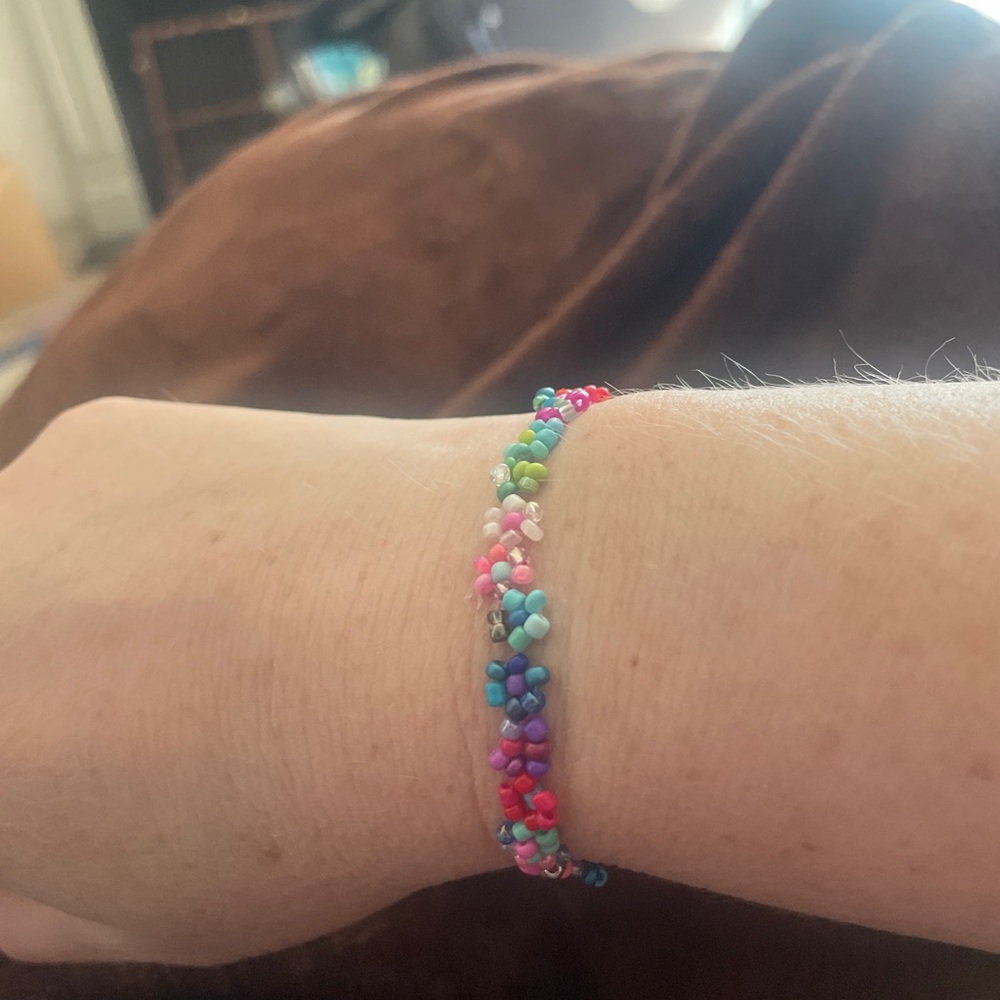 Colorful Multicolored Brand New Handmade Beaded Bracelet